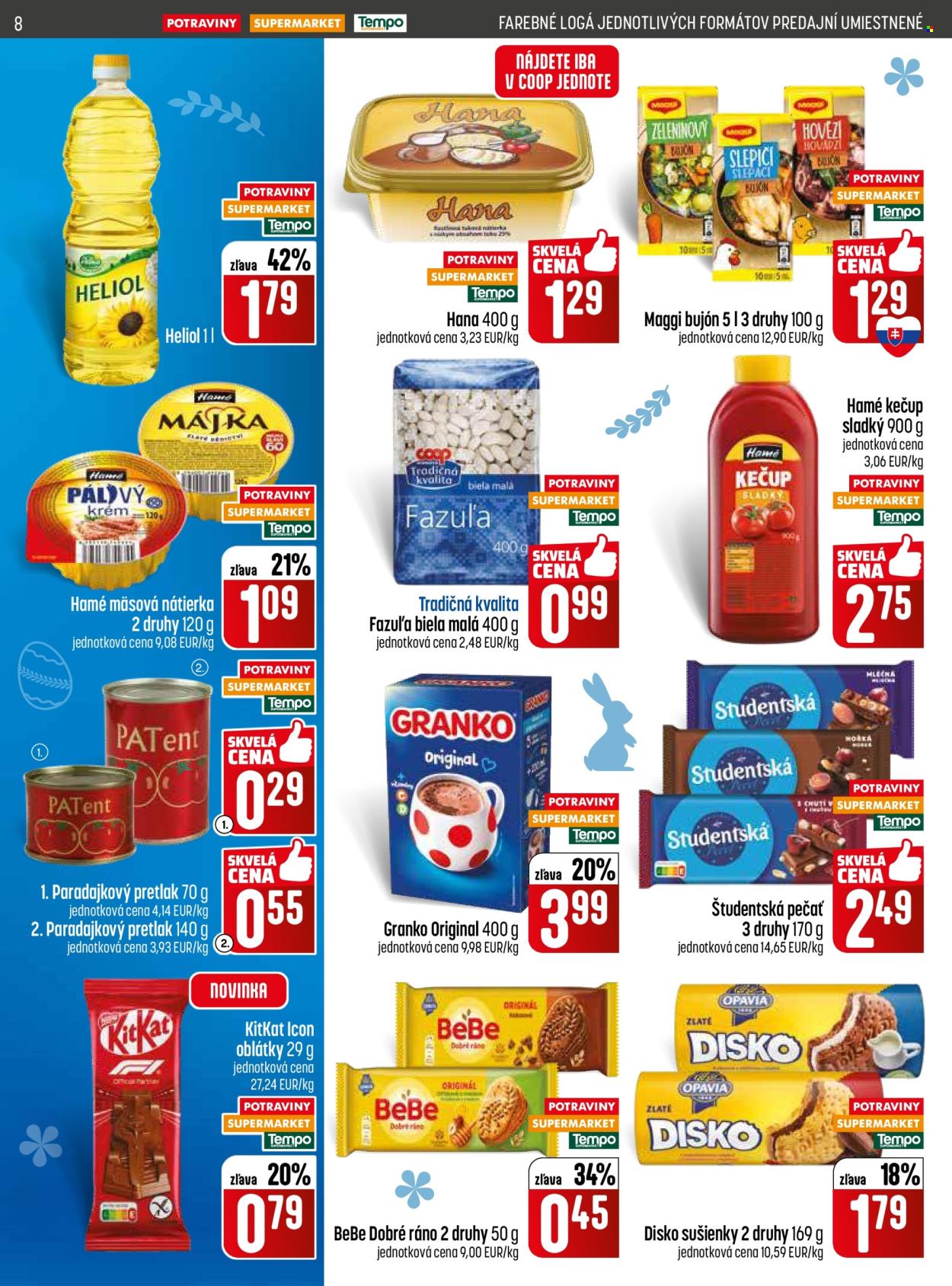 Leták COOP Jednota - 31.3.2026 - 8.4.2026. Strana 8