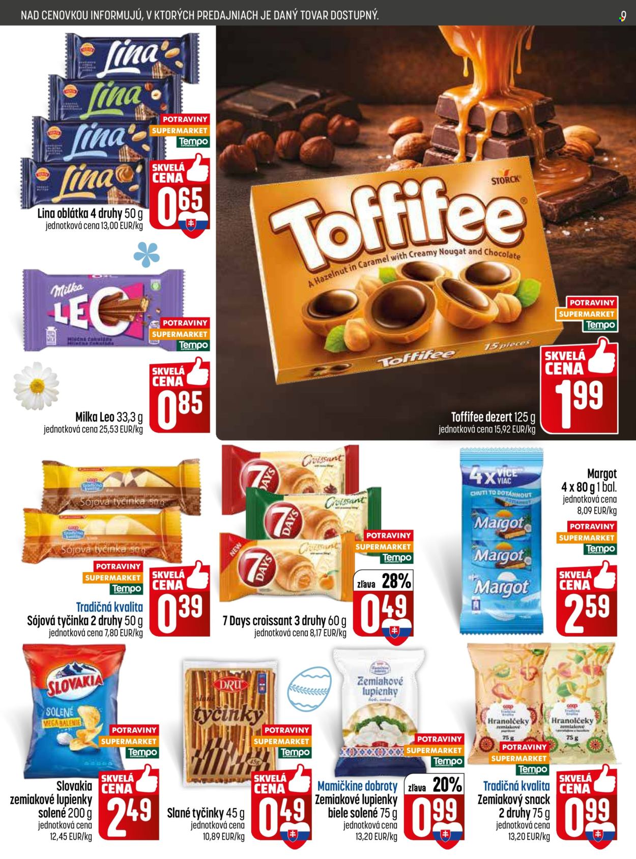 Leták COOP Jednota - 31.3.2026 - 8.4.2026. Strana 9
