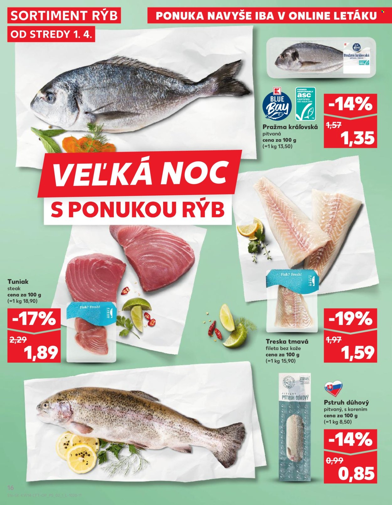 Leták Kaufland - 1.4.2026 - 8.4.2026. Strana 16