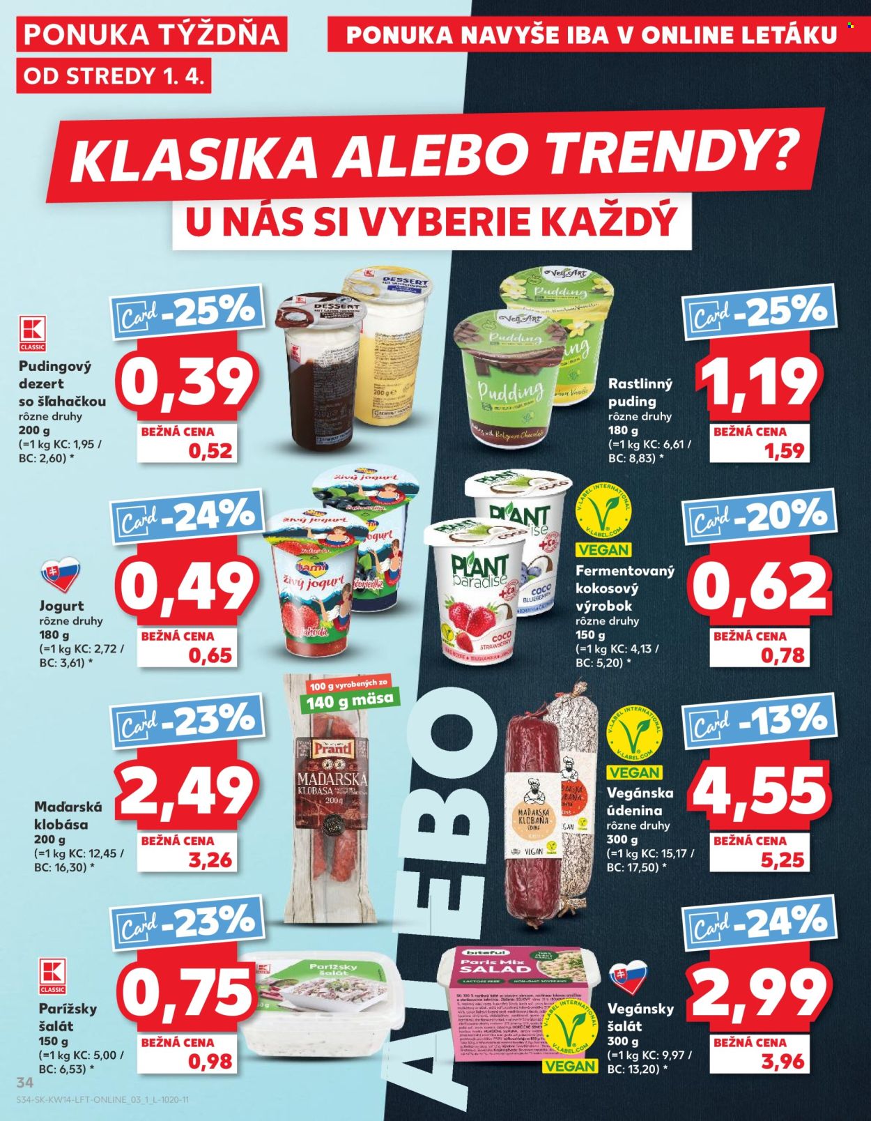 Leták Kaufland - 1.4.2026 - 8.4.2026. Strana 34