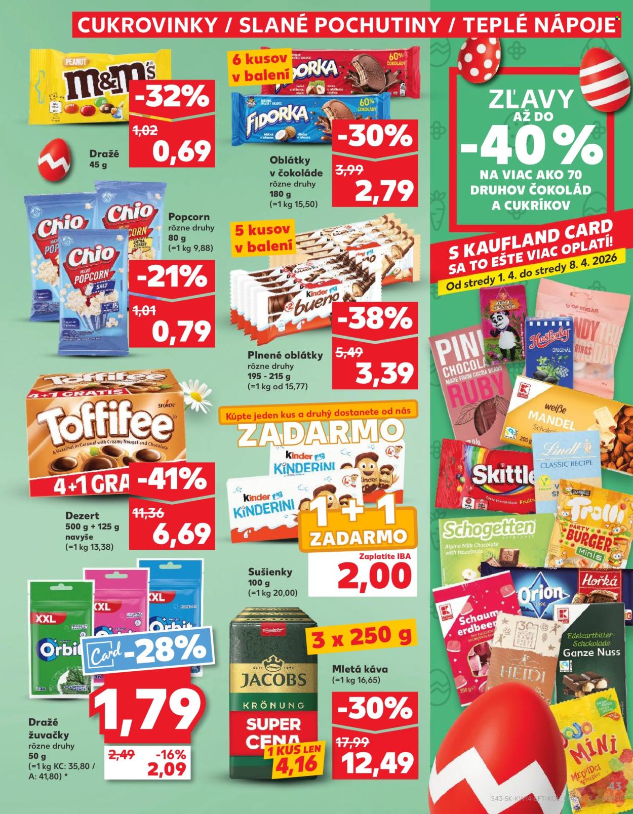 Leták Kaufland - 1.4.2026 - 8.4.2026. Strana 43