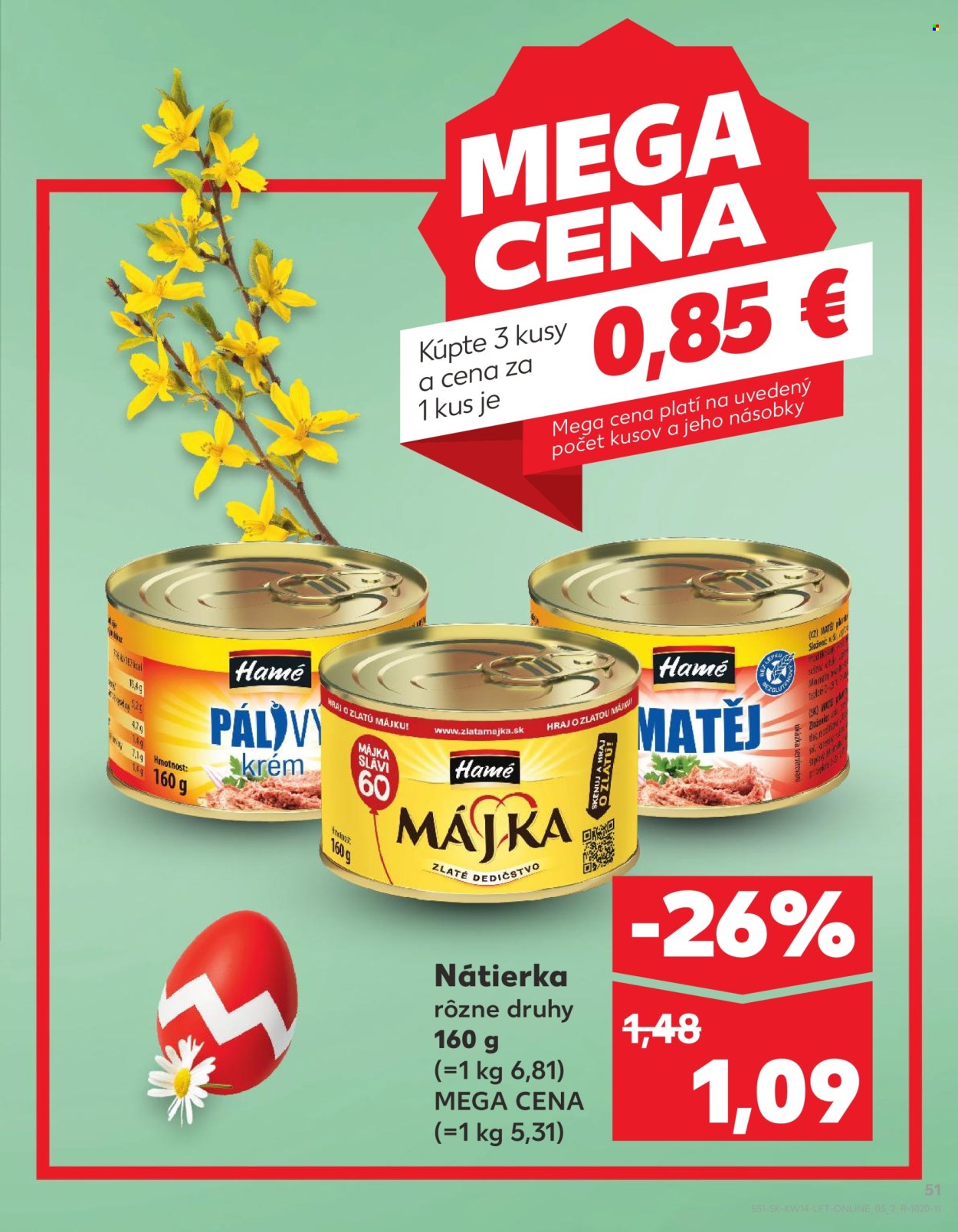 Leták Kaufland - 1.4.2026 - 8.4.2026. Strana 51