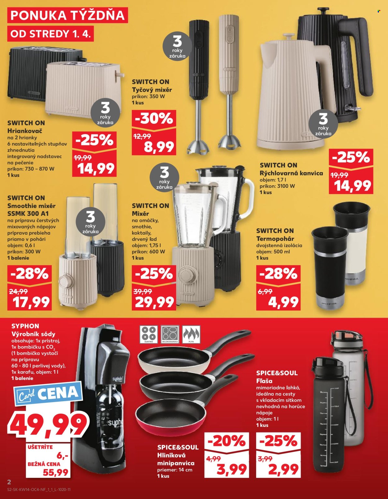 Leták Kaufland - 1.4.2026 - 8.4.2026. Strana 2
