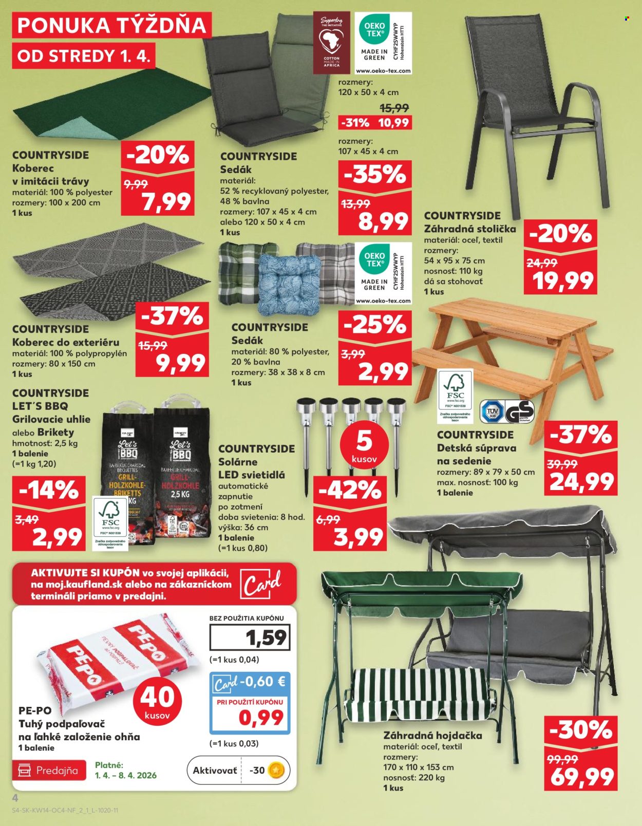 Leták Kaufland - 1.4.2026 - 8.4.2026. Strana 4
