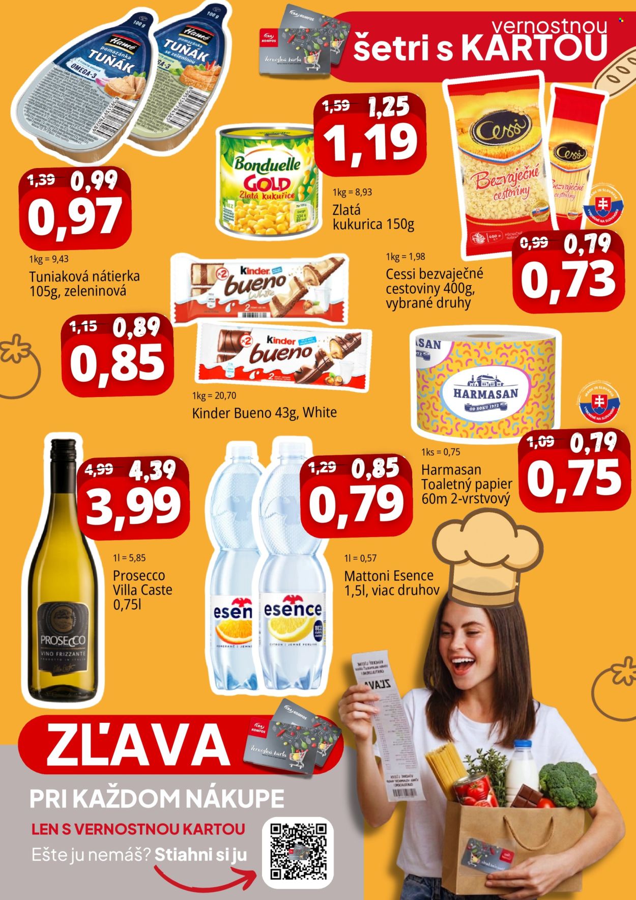 Leták CBA Komfos - 1.4.2026 - 15.4.2026. Strana 2