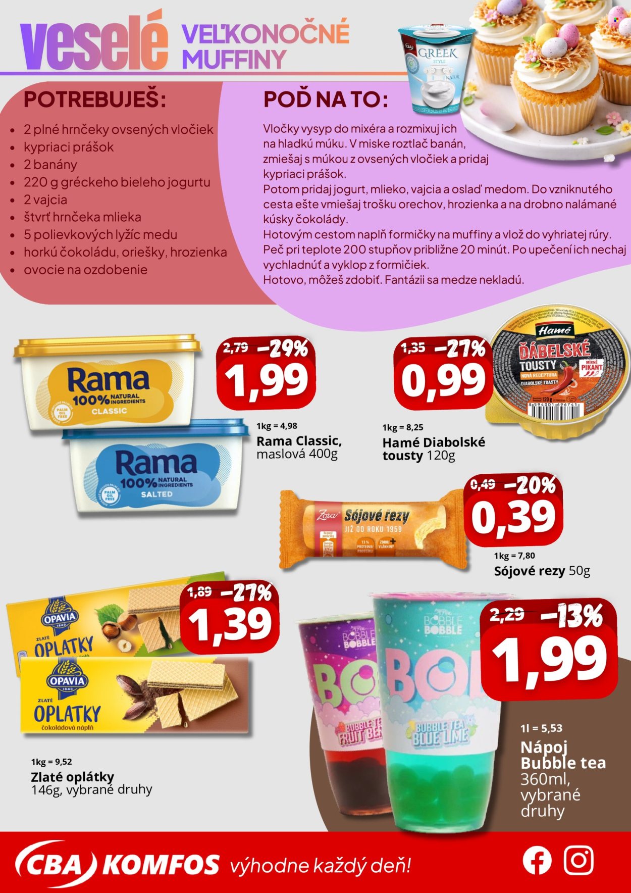 Leták CBA Komfos - 1.4.2026 - 15.4.2026. Strana 3