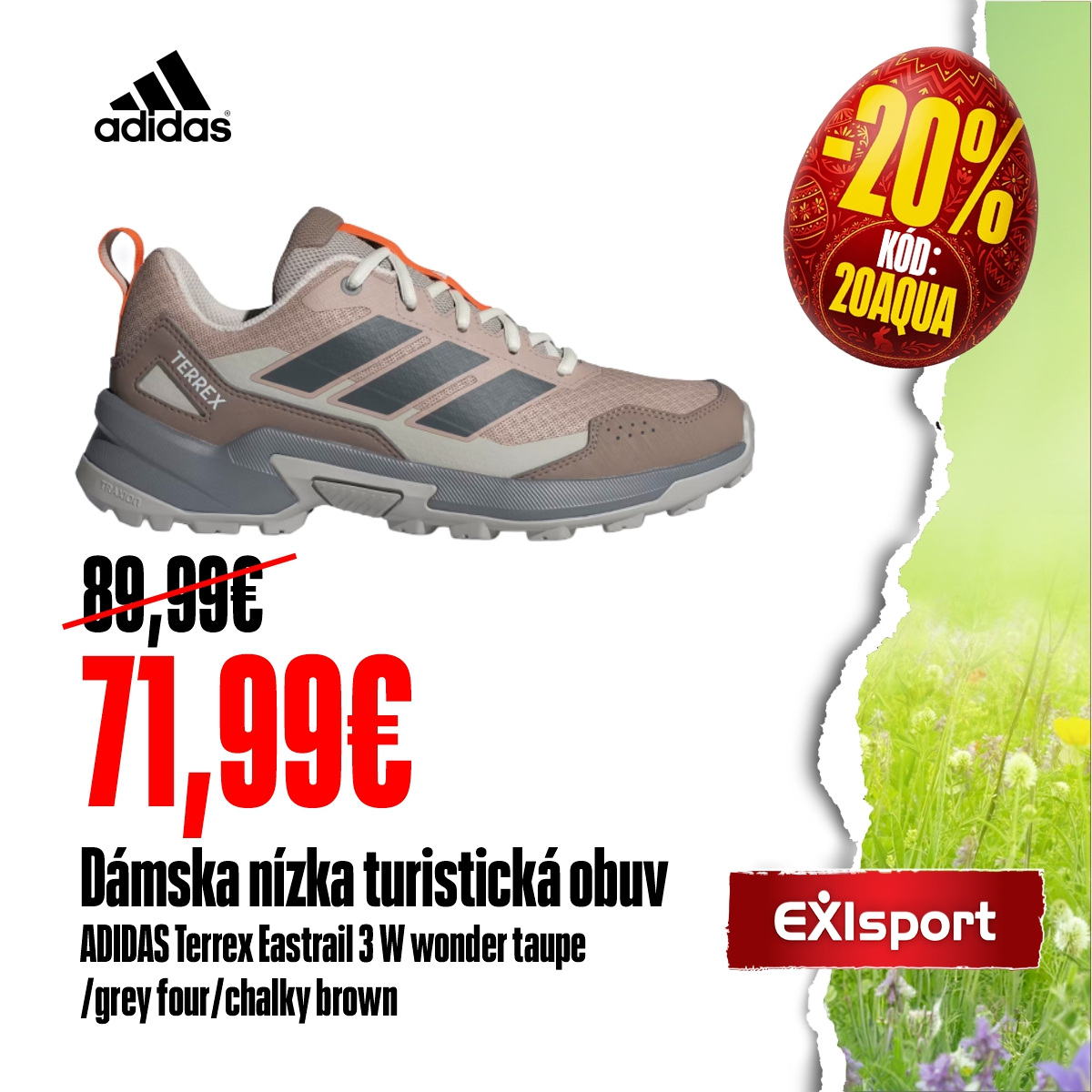 Leták Exisport - 29.3.2026 - 7.4.2026. Strana 1