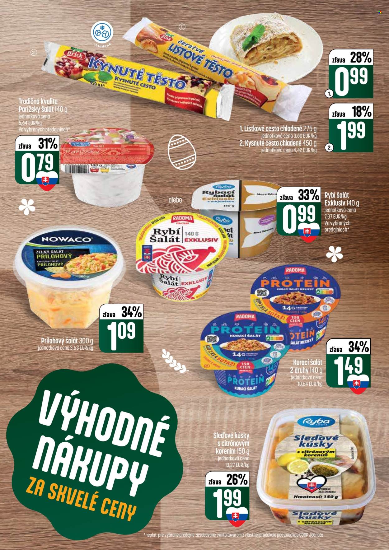 Leták COOP Jednota - 31.3.2026 - 8.4.2026. Strana 13
