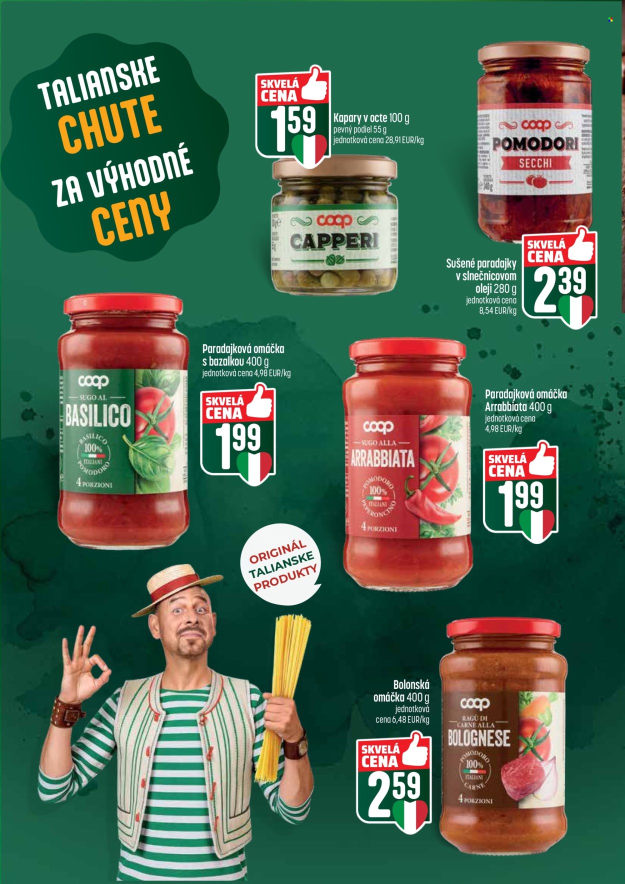 Leták COOP Jednota - 31.3.2026 - 8.4.2026. Strana 34