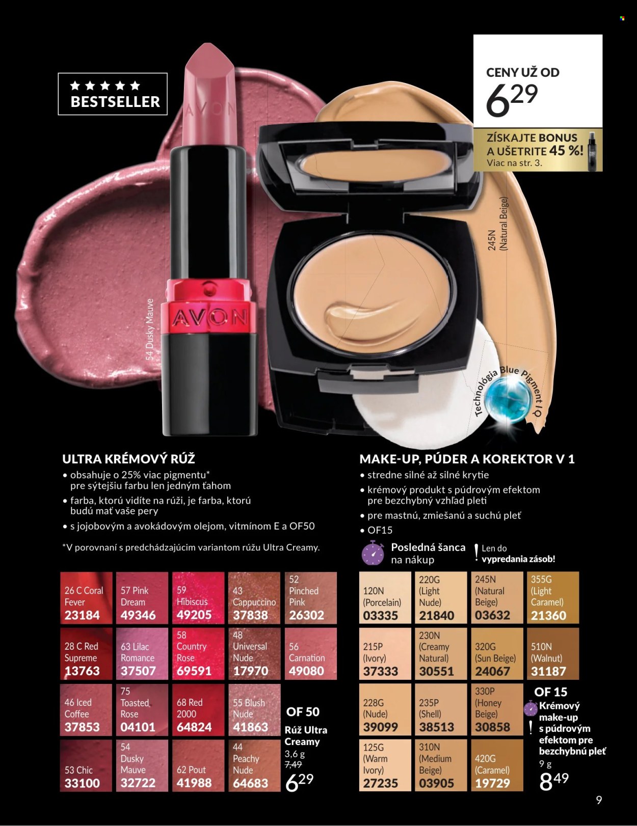 Leták Avon - 1.4.2026 - 30.4.2026. Strana 9