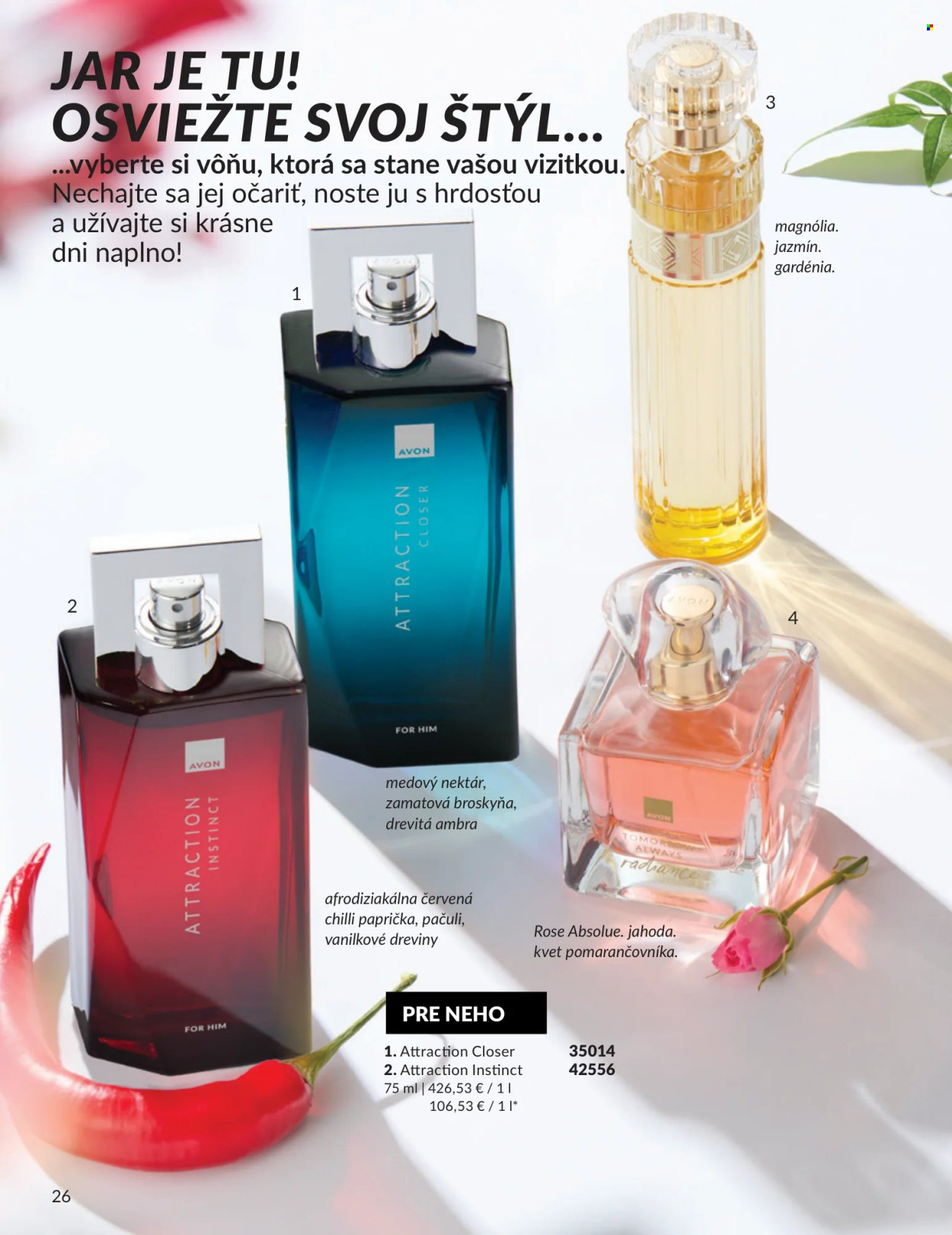 Leták Avon - 1.4.2026 - 30.4.2026. Strana 26