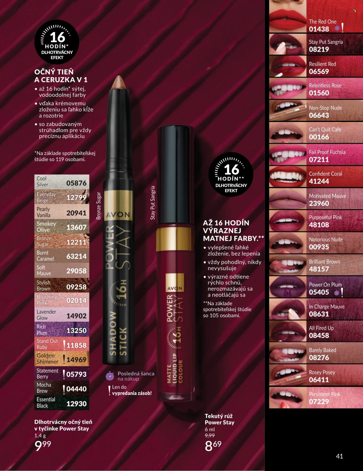 Leták Avon - 1.4.2026 - 30.4.2026. Strana 41