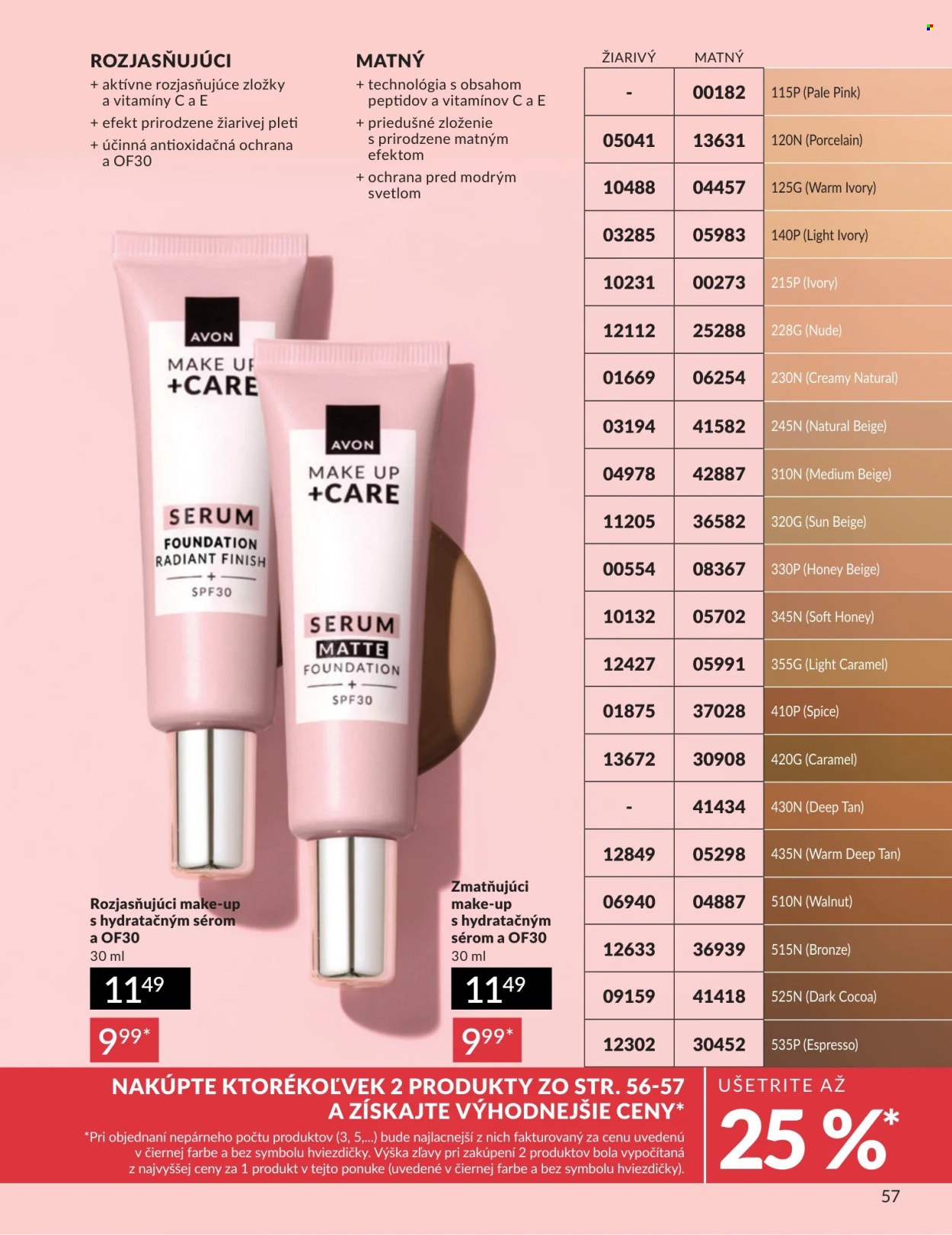 Leták Avon - 1.4.2026 - 30.4.2026. Strana 57