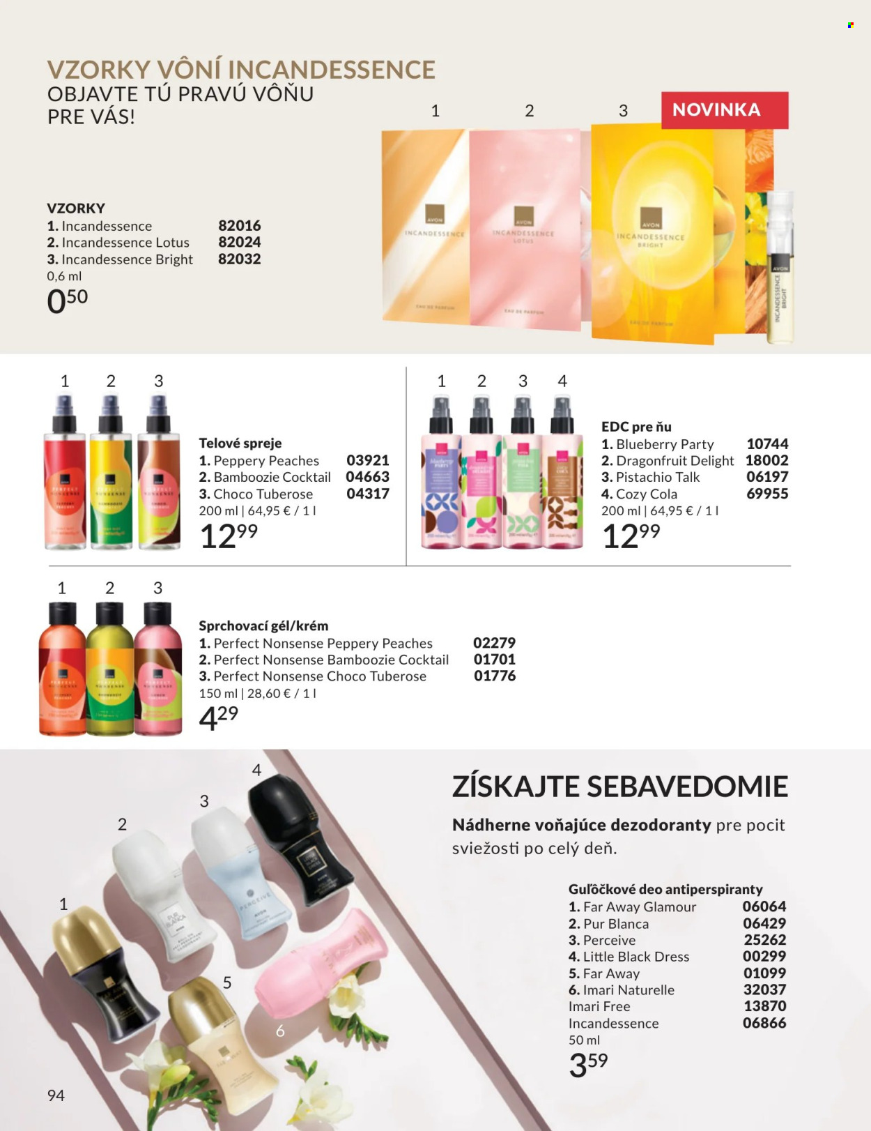 Leták Avon - 1.4.2026 - 30.4.2026. Strana 94