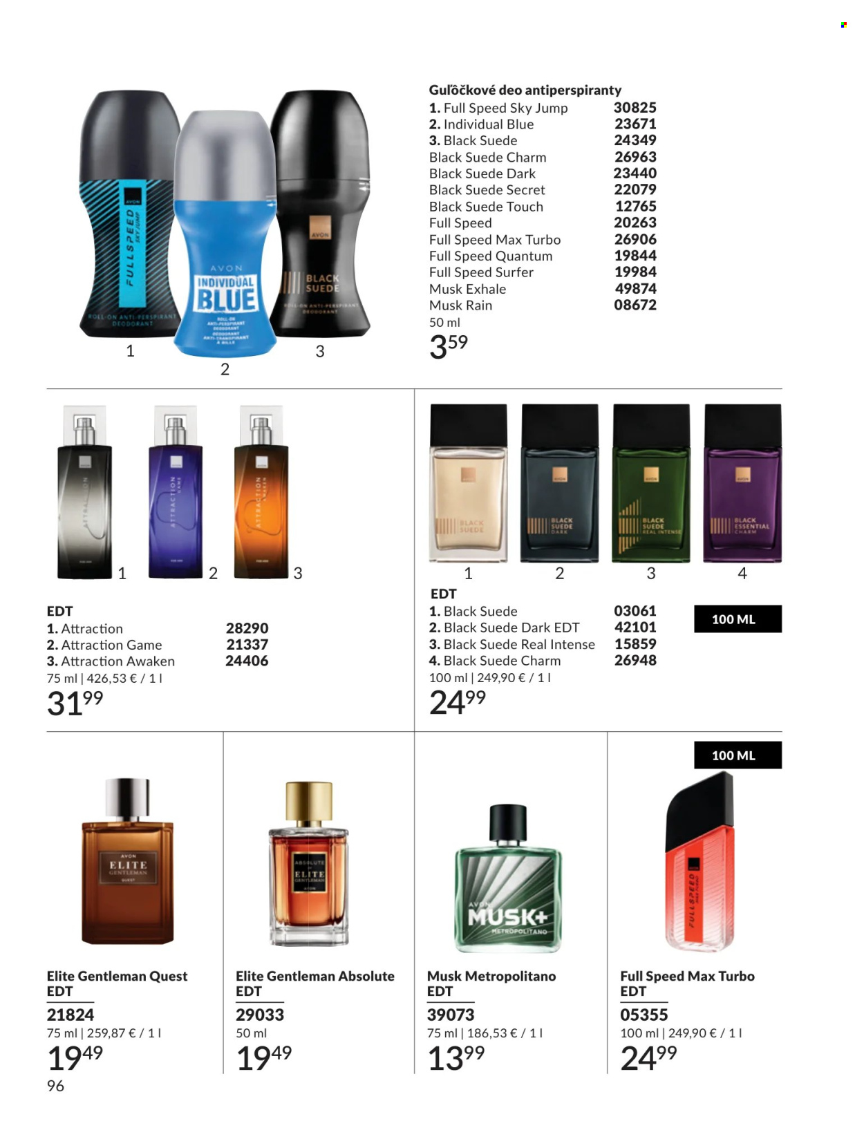 Leták Avon - 1.4.2026 - 30.4.2026. Strana 96