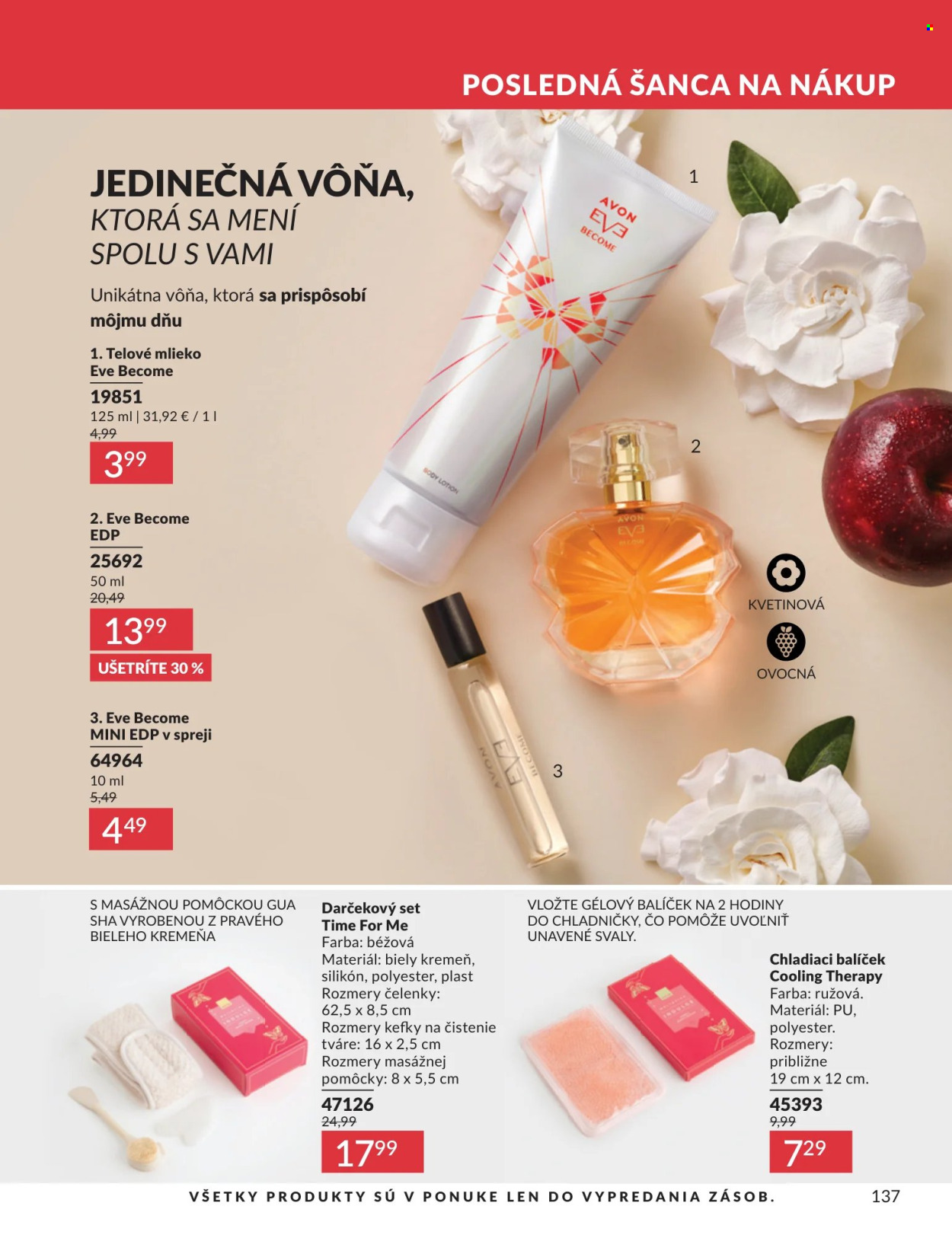 Leták Avon - 1.4.2026 - 30.4.2026. Strana 137