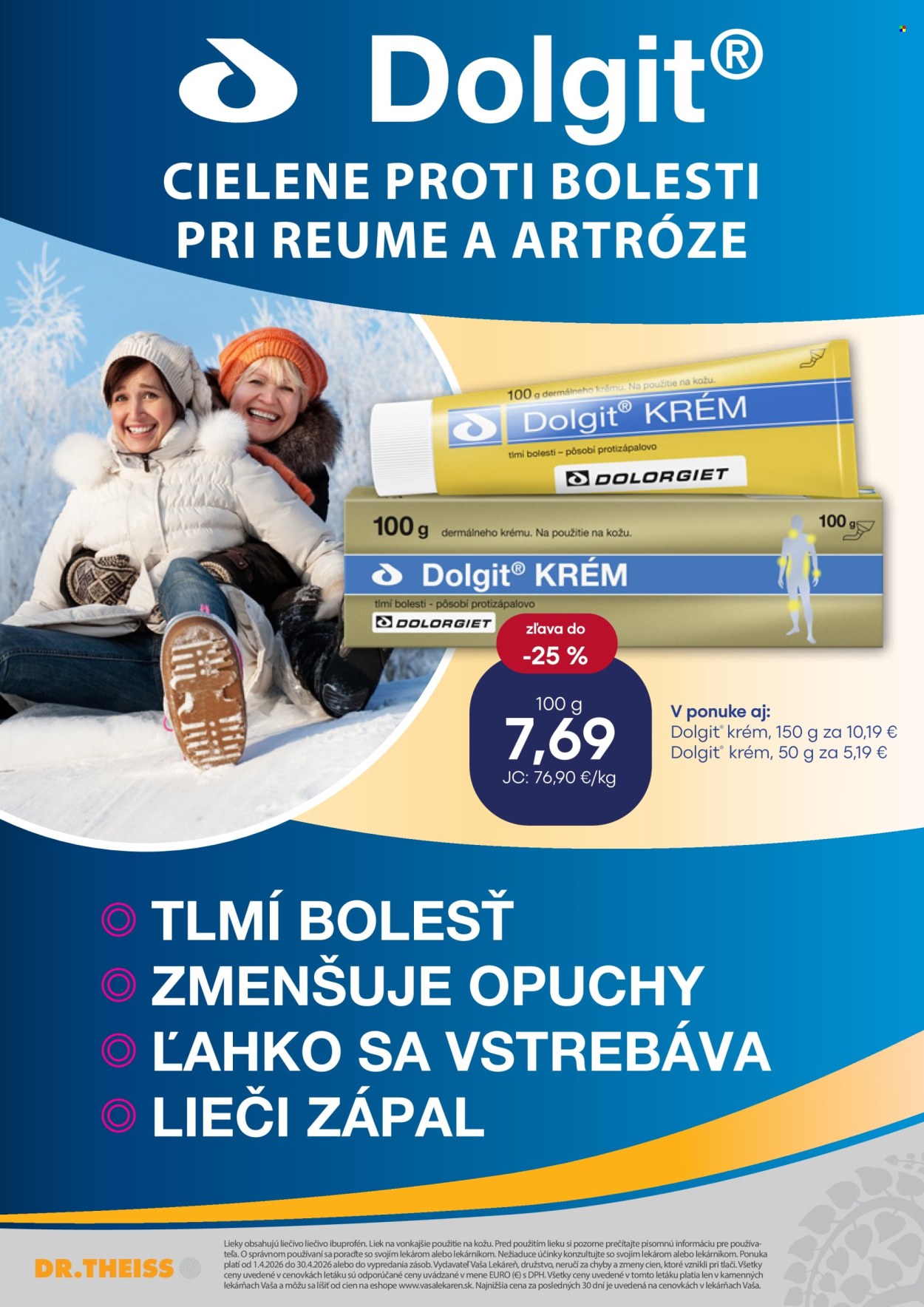 Leták Vaša lekáreň - 1.4.2026 - 30.4.2026. Strana 13