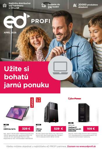 Leták eD PROFI - 1.4.2026 - 30.4.2026.