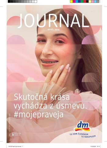 Leták dm drogerie - 1.4.2026 - 30.4.2026.