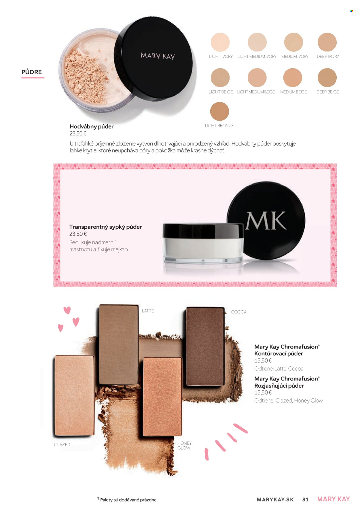 Leták Mary Kay. Strana 31