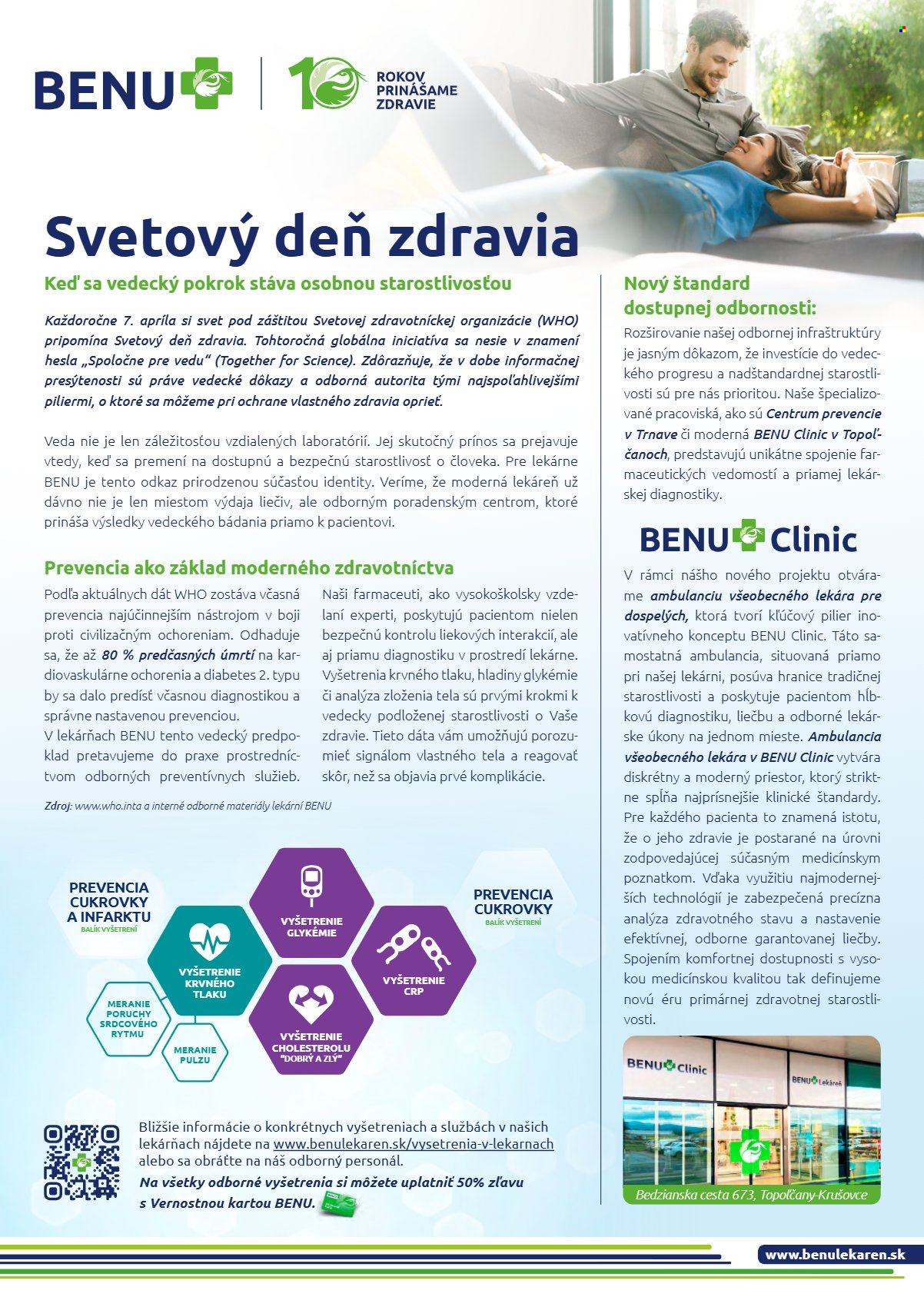 Leták BENU Lekáreň - 1.4.2026 - 30.4.2026. Strana 8