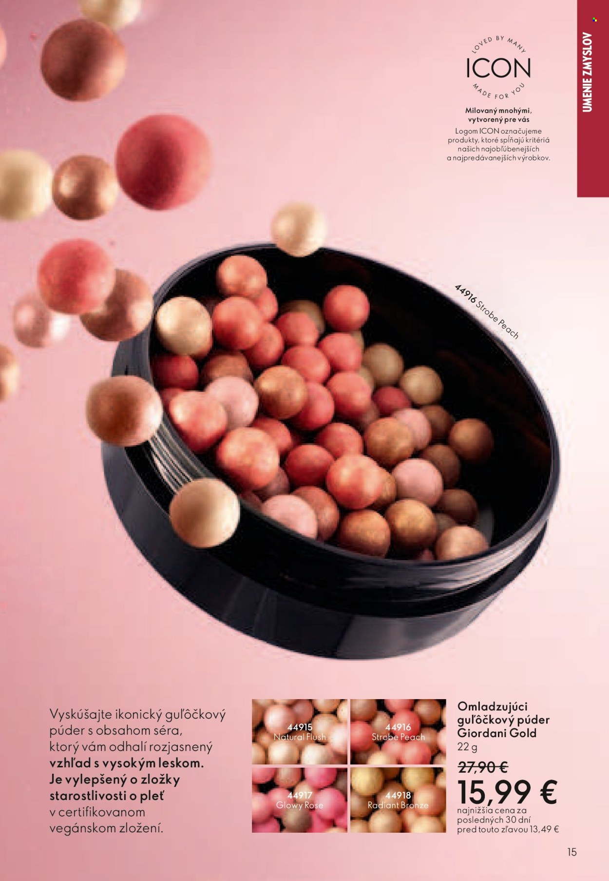 Leták Oriflame - 15.4.2026 - 5.5.2026. Strana 15