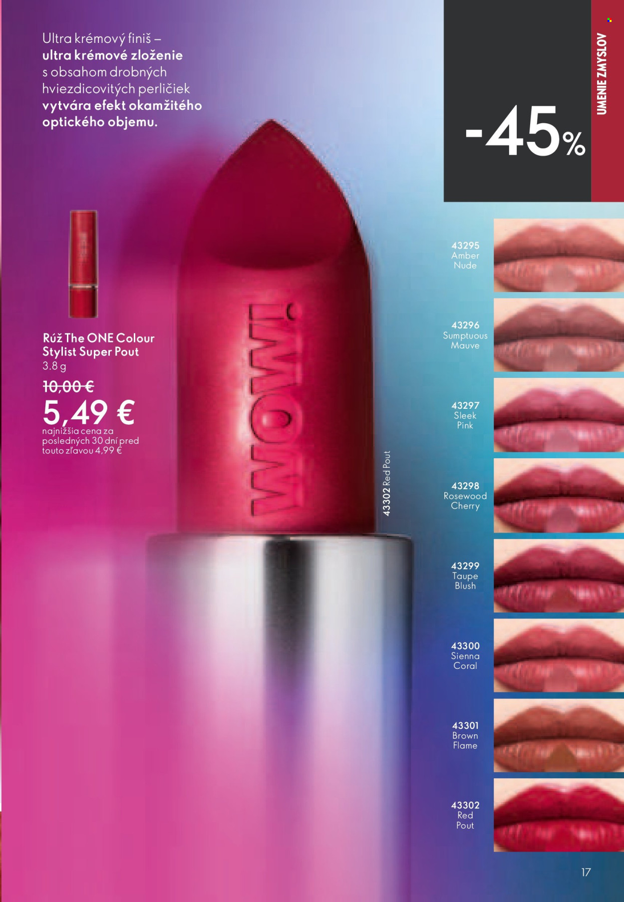 Leták Oriflame - 15.4.2026 - 5.5.2026. Strana 17