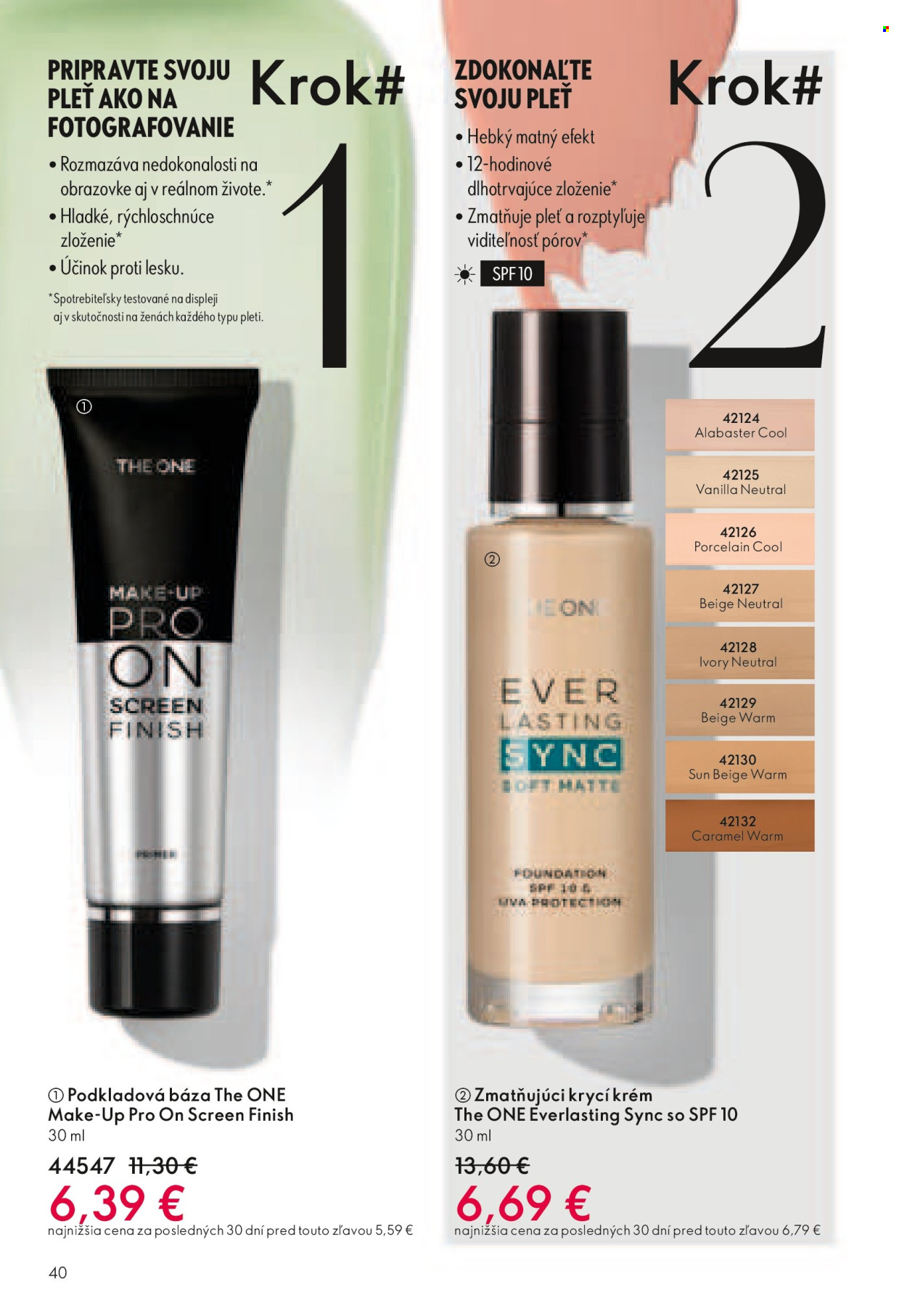 Leták Oriflame - 15.4.2026 - 5.5.2026. Strana 40