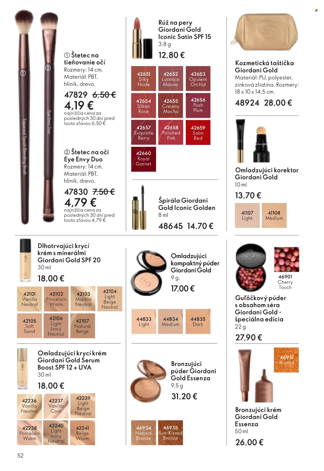 Leták Oriflame - 15.4.2026 - 5.5.2026. Strana 52