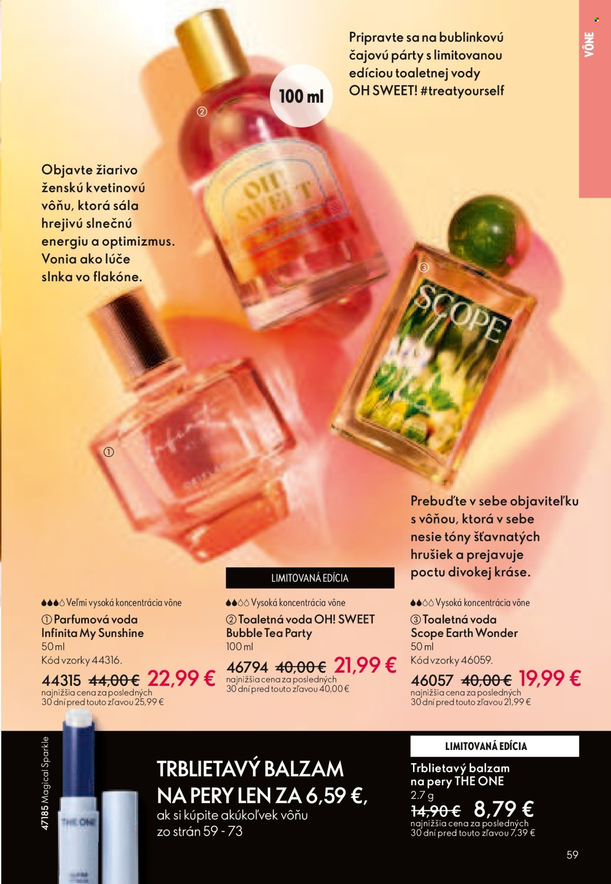 Leták Oriflame - 15.4.2026 - 5.5.2026. Strana 59