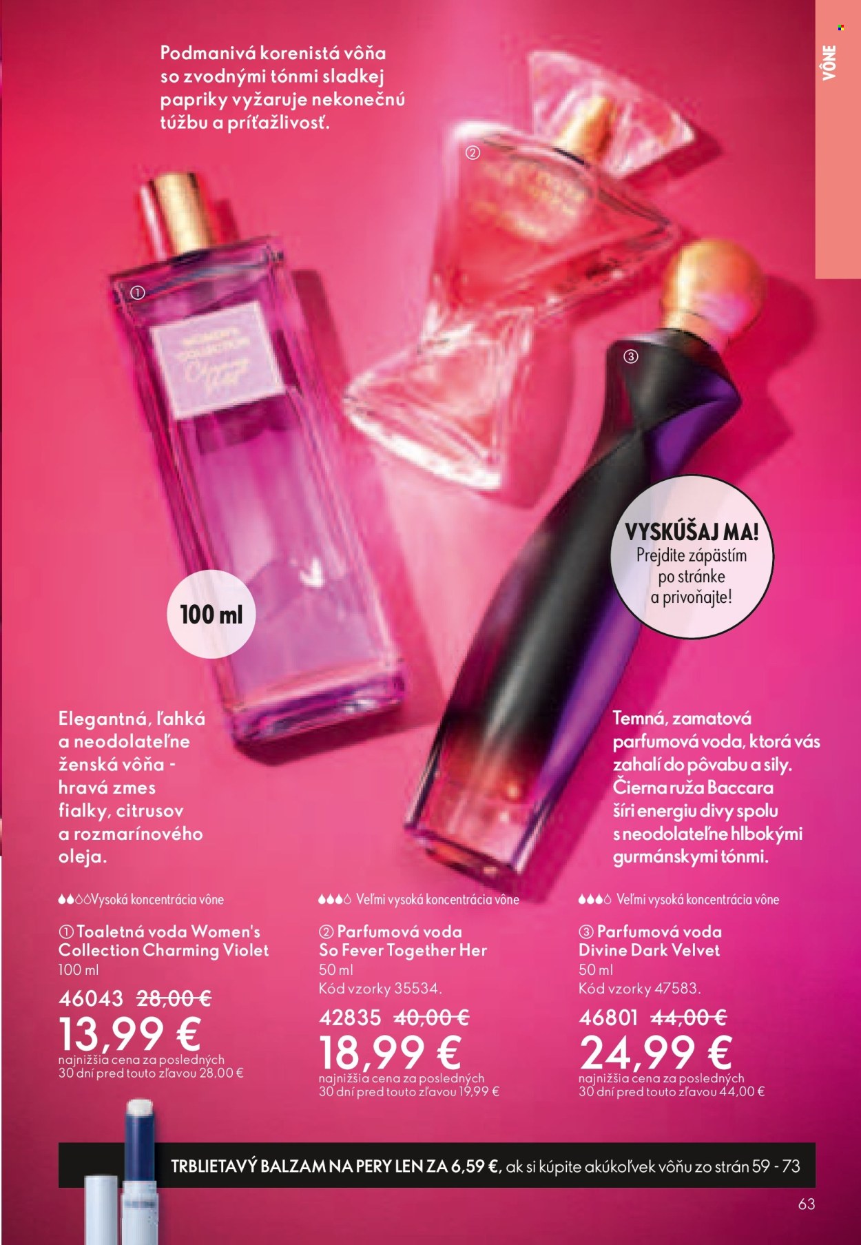 Leták Oriflame - 15.4.2026 - 5.5.2026. Strana 63