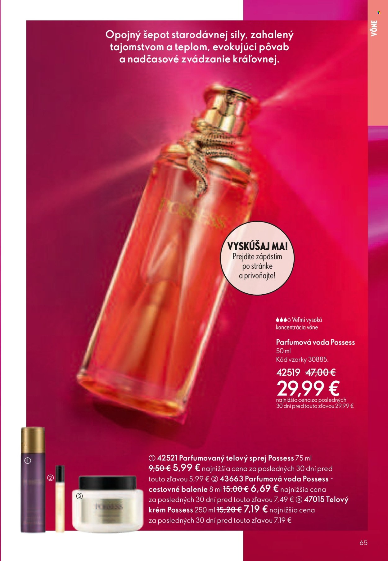 Leták Oriflame - 15.4.2026 - 5.5.2026. Strana 65
