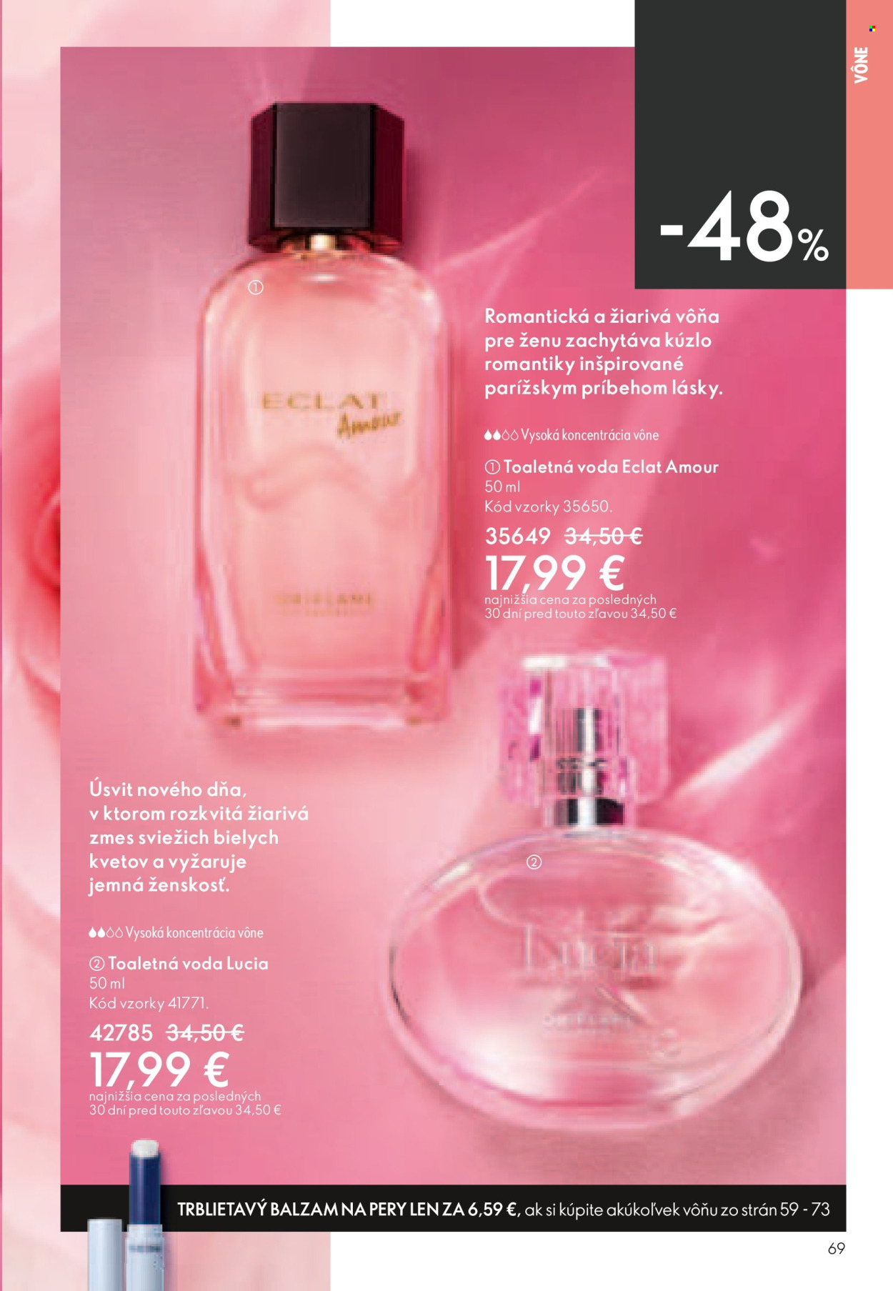 Leták Oriflame - 15.4.2026 - 5.5.2026. Strana 69