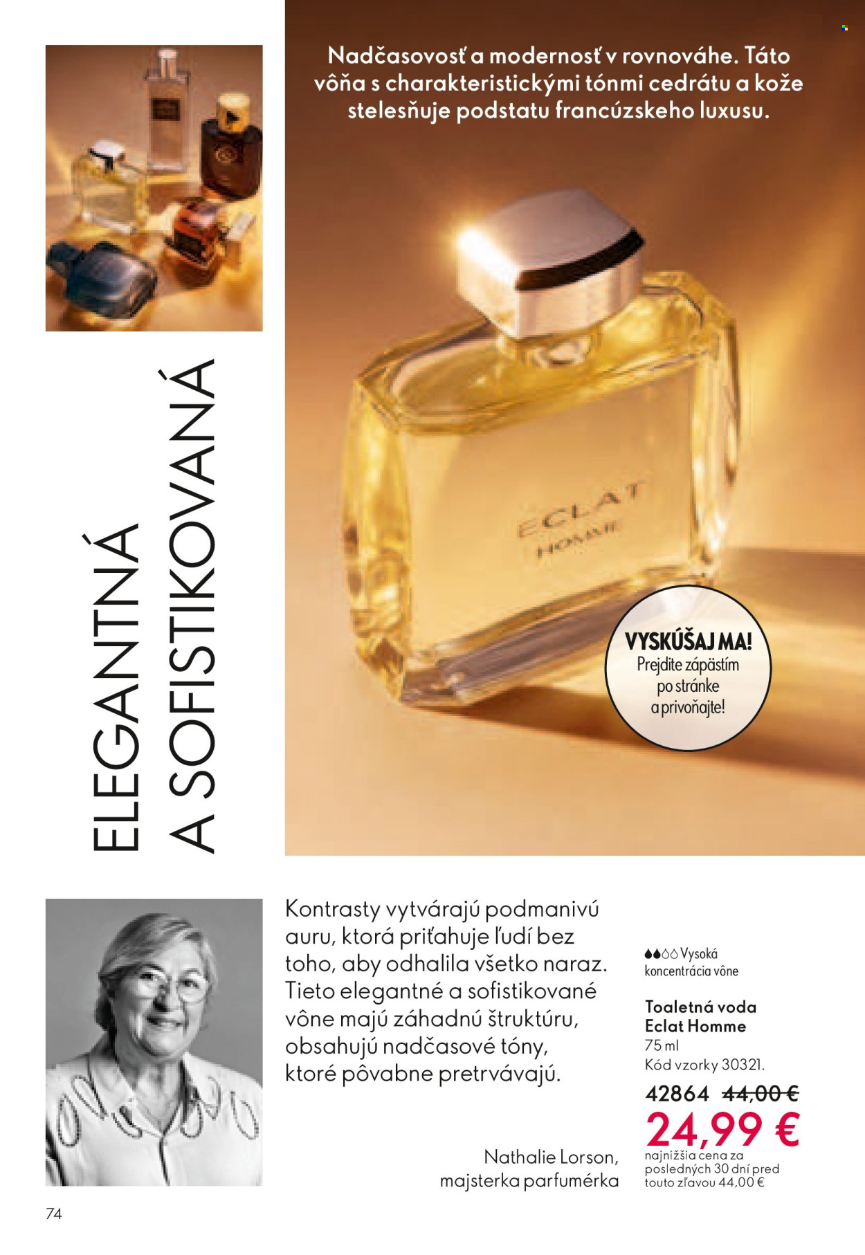 Leták Oriflame - 15.4.2026 - 5.5.2026. Strana 74