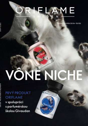 Leták Oriflame - 15.4.2026 - 5.5.2026.
