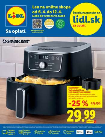 Leták Lidl - 6.4.2026 - 12.4.2026.