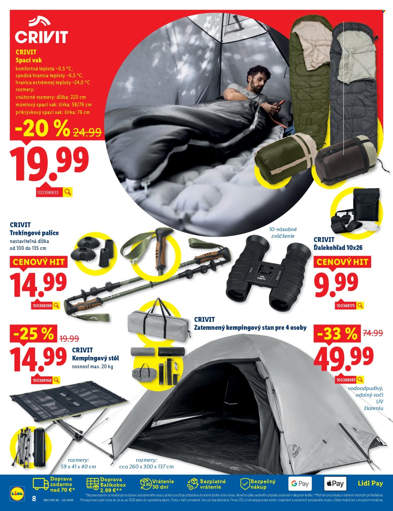 Leták Lidl - 6.4.2026 - 12.4.2026. Strana 8