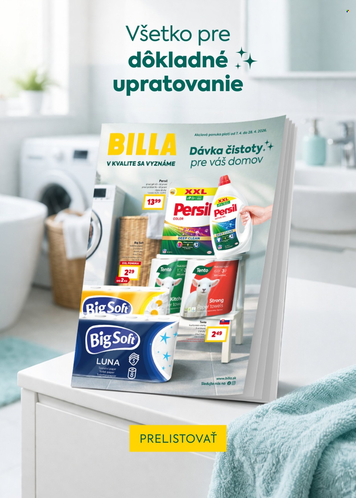 Leták Billa - 7.4.2026 - 14.4.2026. Strana 28