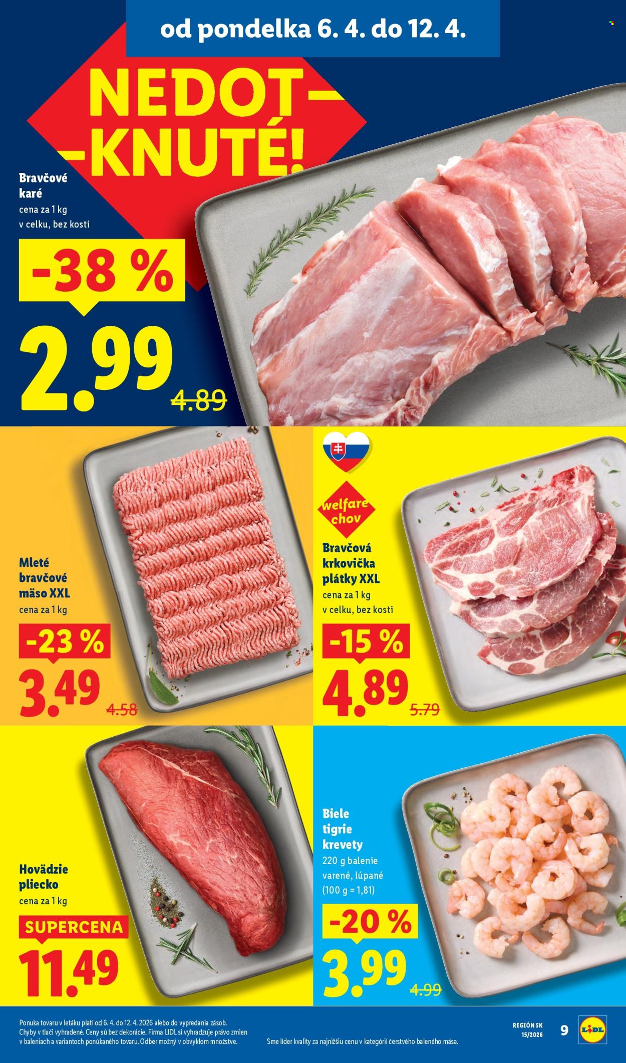Leták Lidl - 6.4.2026 - 12.4.2026. Strana 9