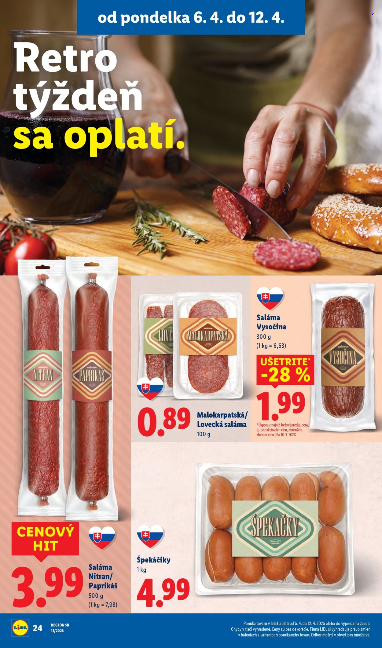 Leták Lidl - 6.4.2026 - 12.4.2026. Strana 26