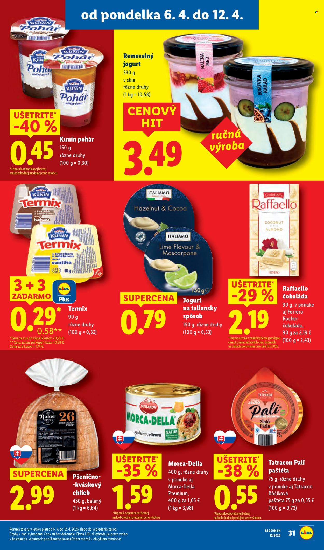 Leták Lidl - 6.4.2026 - 12.4.2026. Strana 33