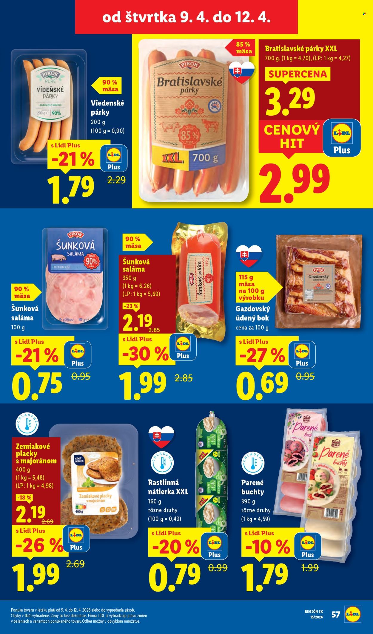 Leták Lidl - 6.4.2026 - 12.4.2026. Strana 57