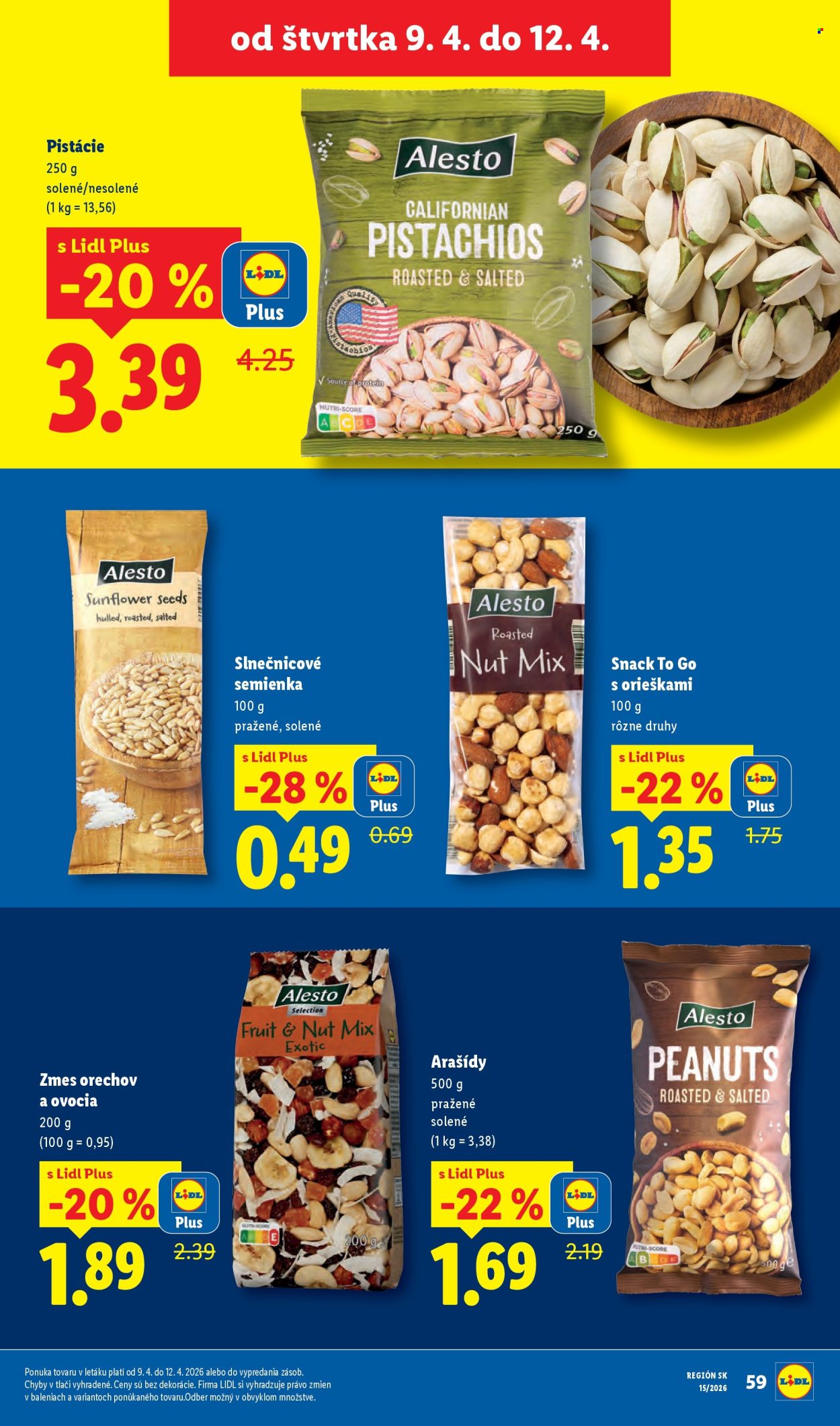Leták Lidl - 6.4.2026 - 12.4.2026. Strana 59