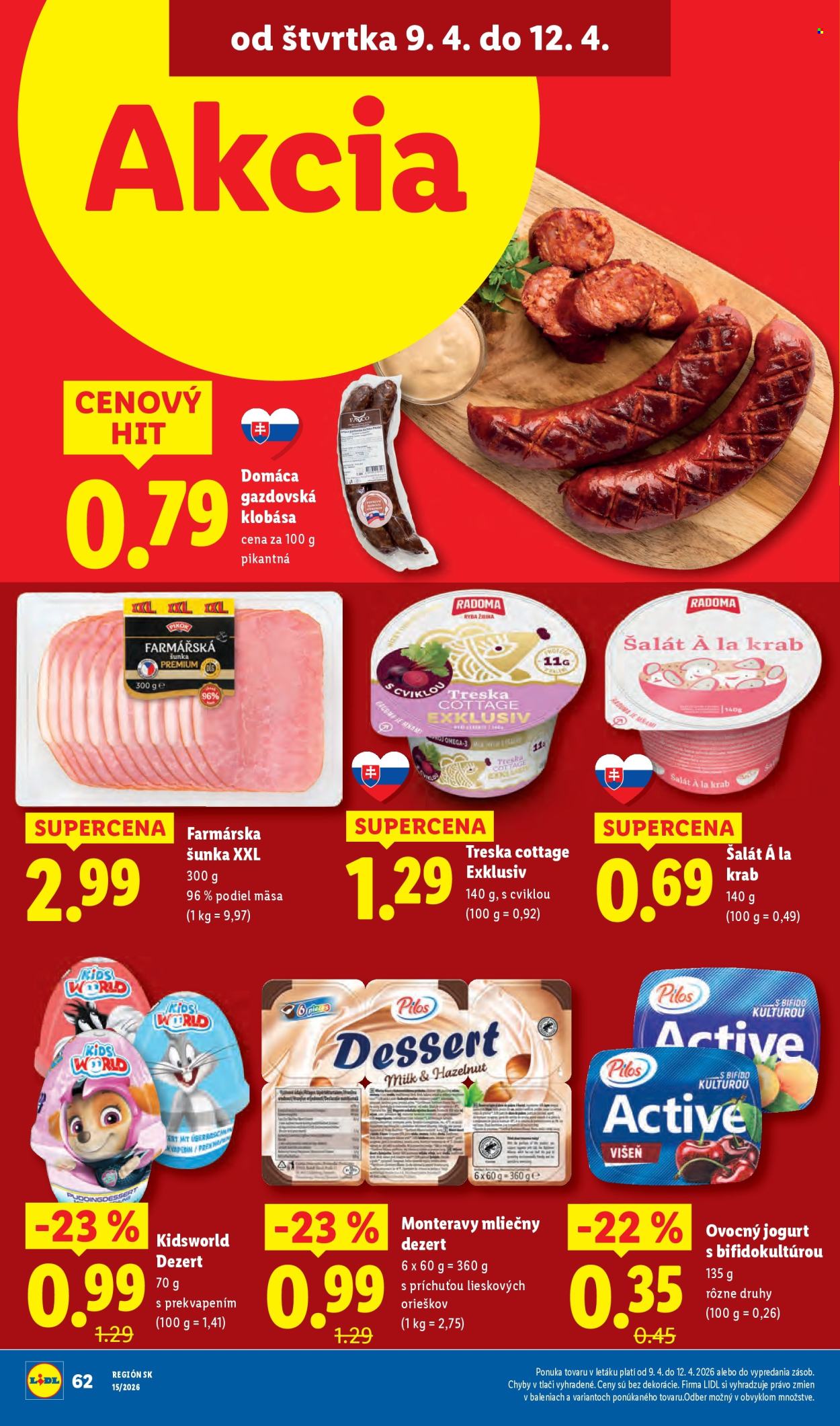 Leták Lidl - 6.4.2026 - 12.4.2026. Strana 64