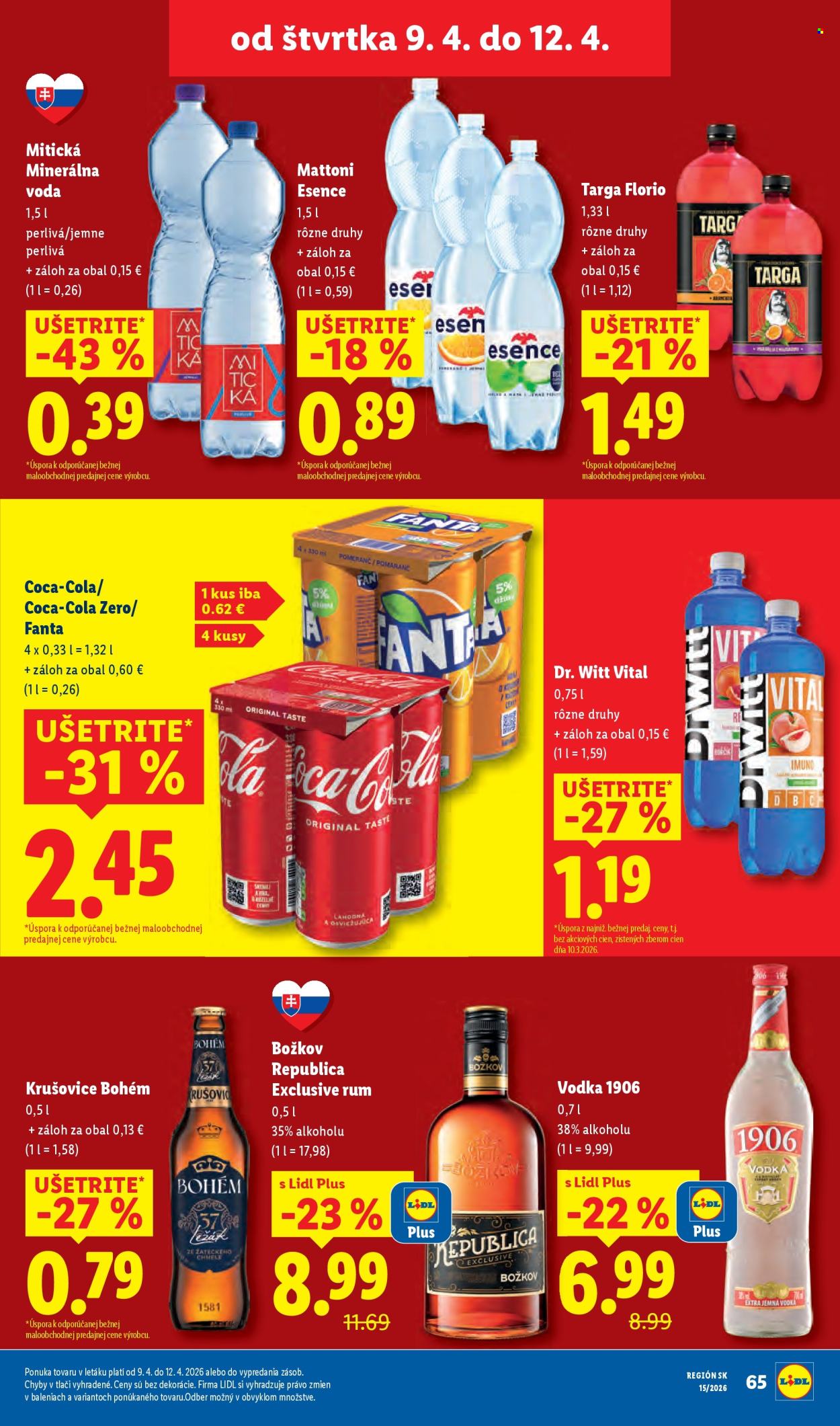 Leták Lidl - 6.4.2026 - 12.4.2026. Strana 67