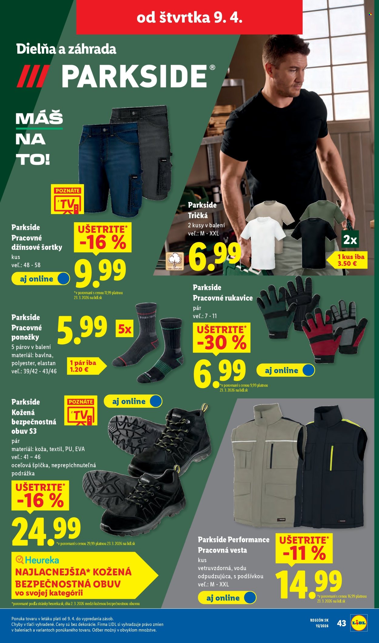 Leták Lidl - 6.4.2026 - 12.4.2026. Strana 70
