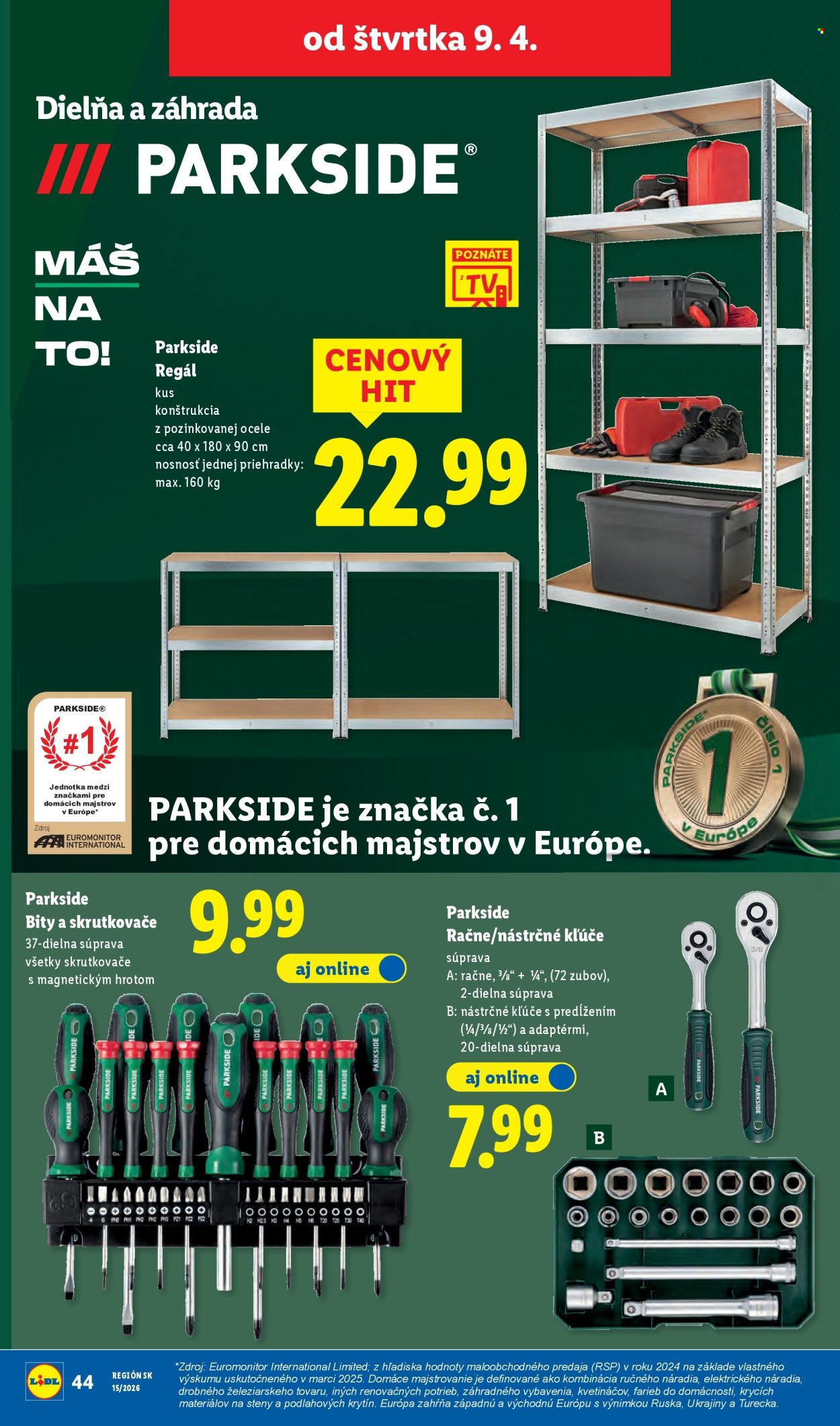 Leták Lidl - 6.4.2026 - 12.4.2026. Strana 71