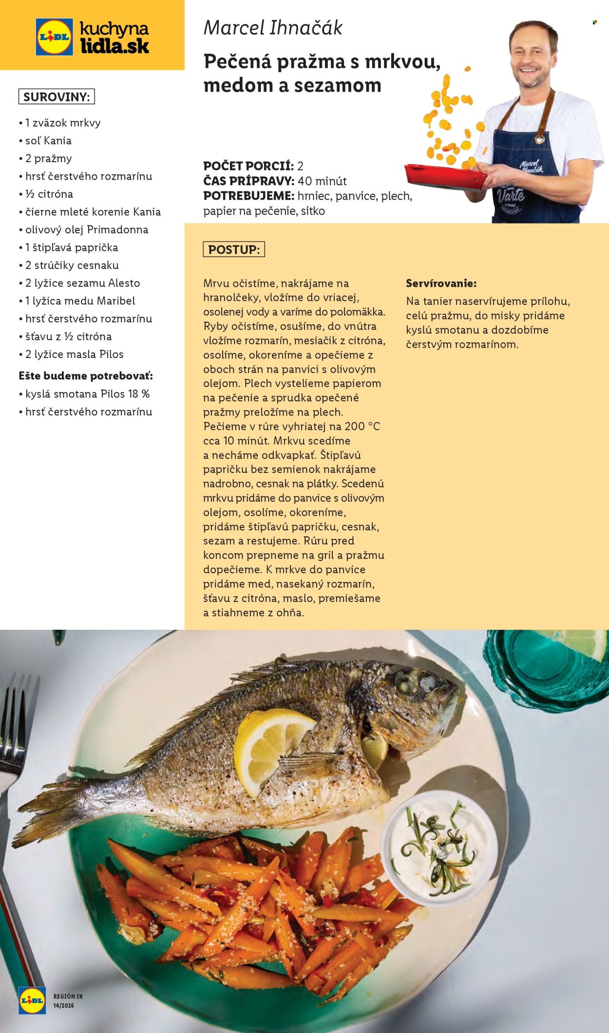 Leták Lidl - 6.4.2026 - 12.4.2026. Strana 84