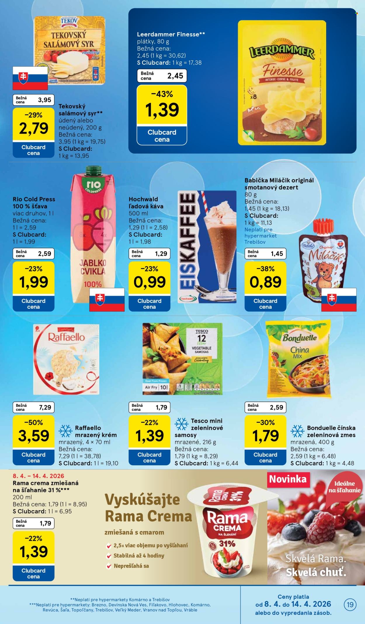 Leták TESCO - 8.4.2026 - 14.4.2026. Strana 19
