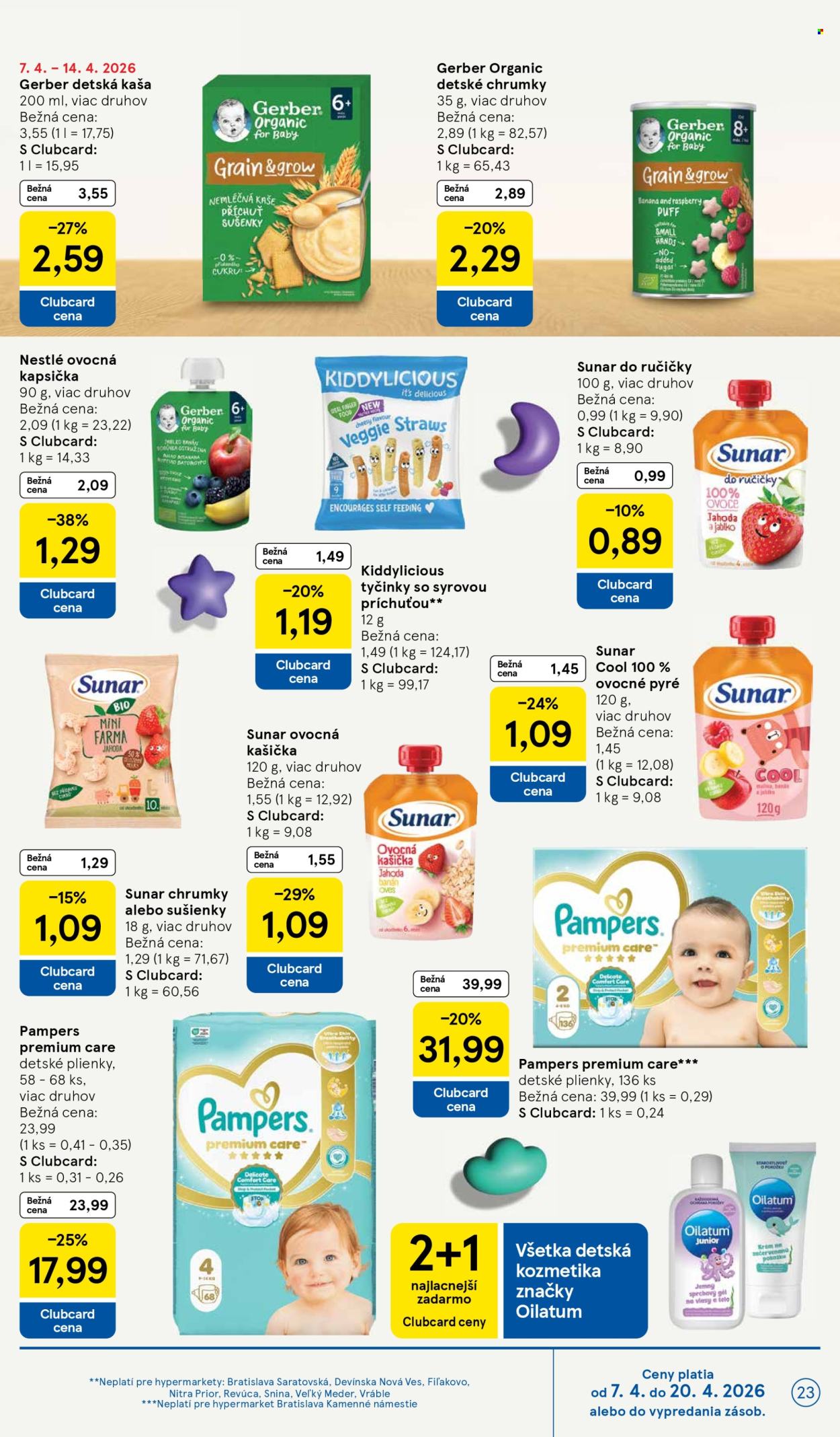 Leták TESCO - 8.4.2026 - 14.4.2026. Strana 23